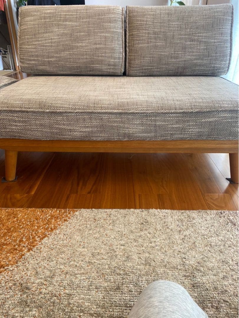 【Silver】unico 2人掛けソファ