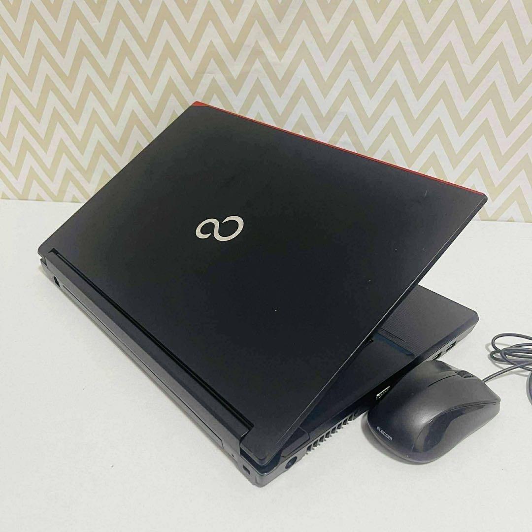 T367 Fujitsuノートパソコン i5高速SSDサクサクWindows11