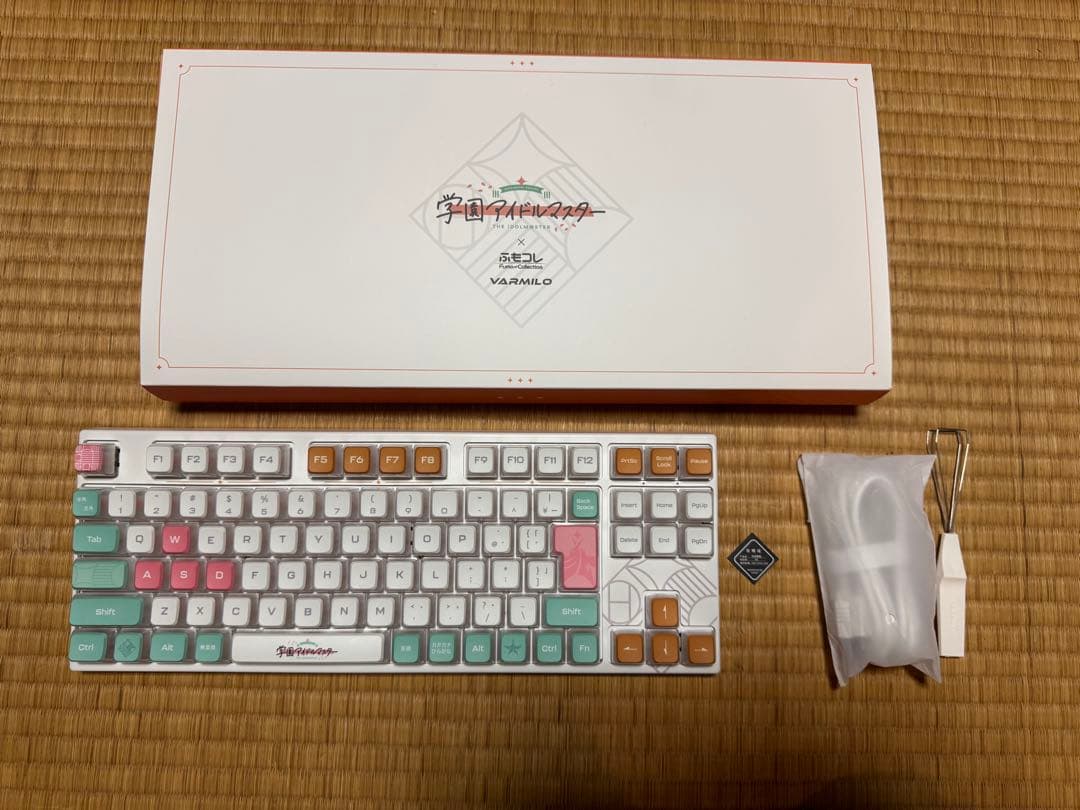 た*娘様 ふもコレ 学園アイドルマスター キーボード VARMILO静電容量 桜