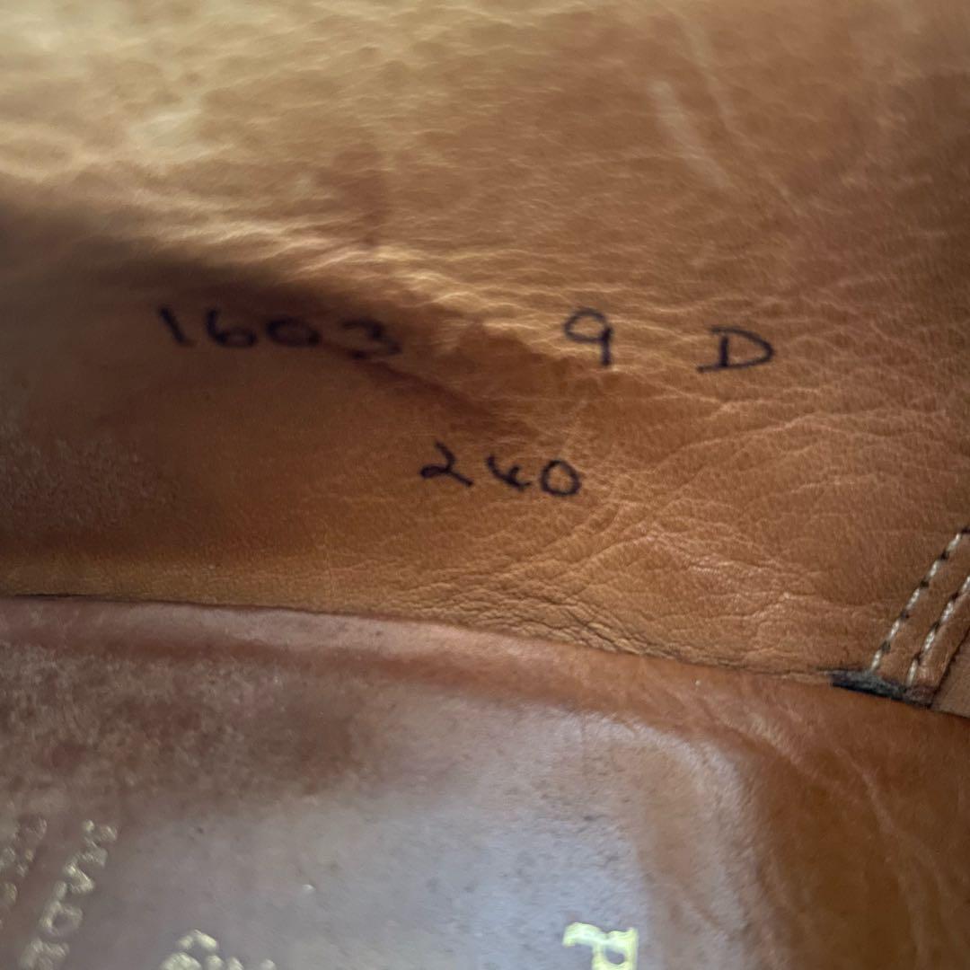 PEAL&CO Brooks brothers イギリス製 プレーントゥー