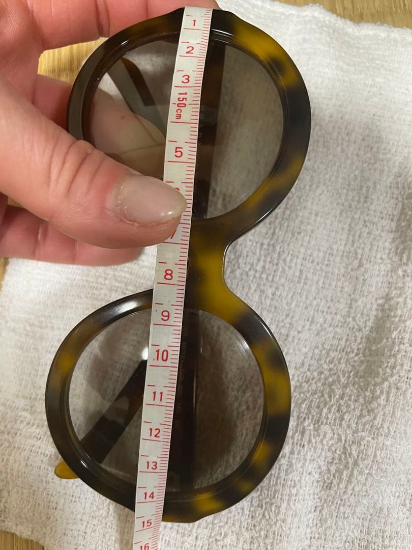 正規品　美品　プラダ　べっこう調　デカサングラス　SPR06R-F ブラウン