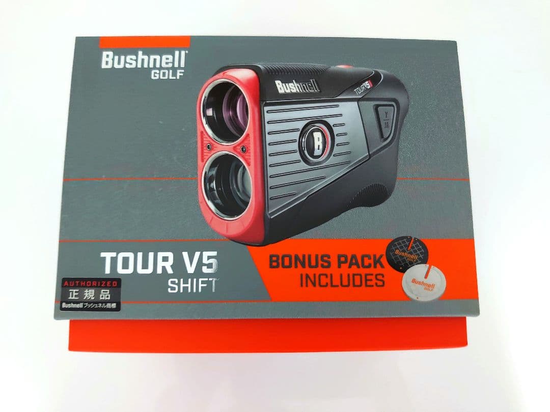 正規品　Bushnell ゴルフ用レーザー距離計 Tour V5