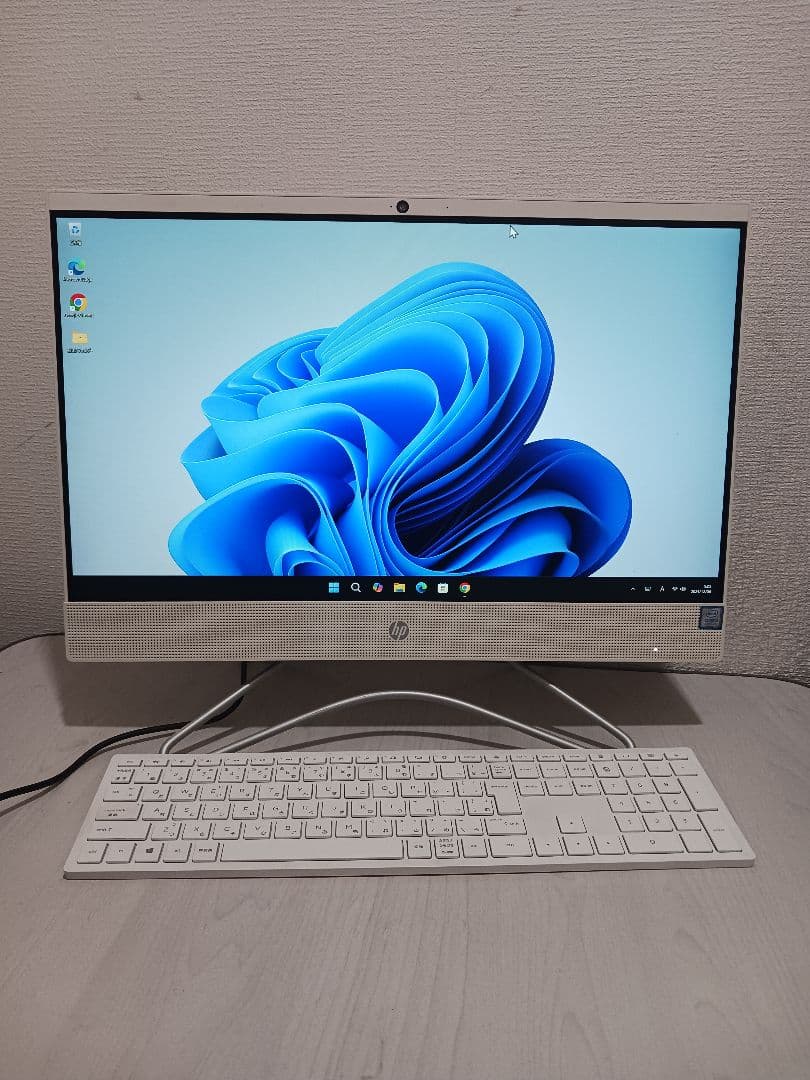 HP オールインワンデスクトップPC 　一体型　大画面 ホワイト 21.5インチ