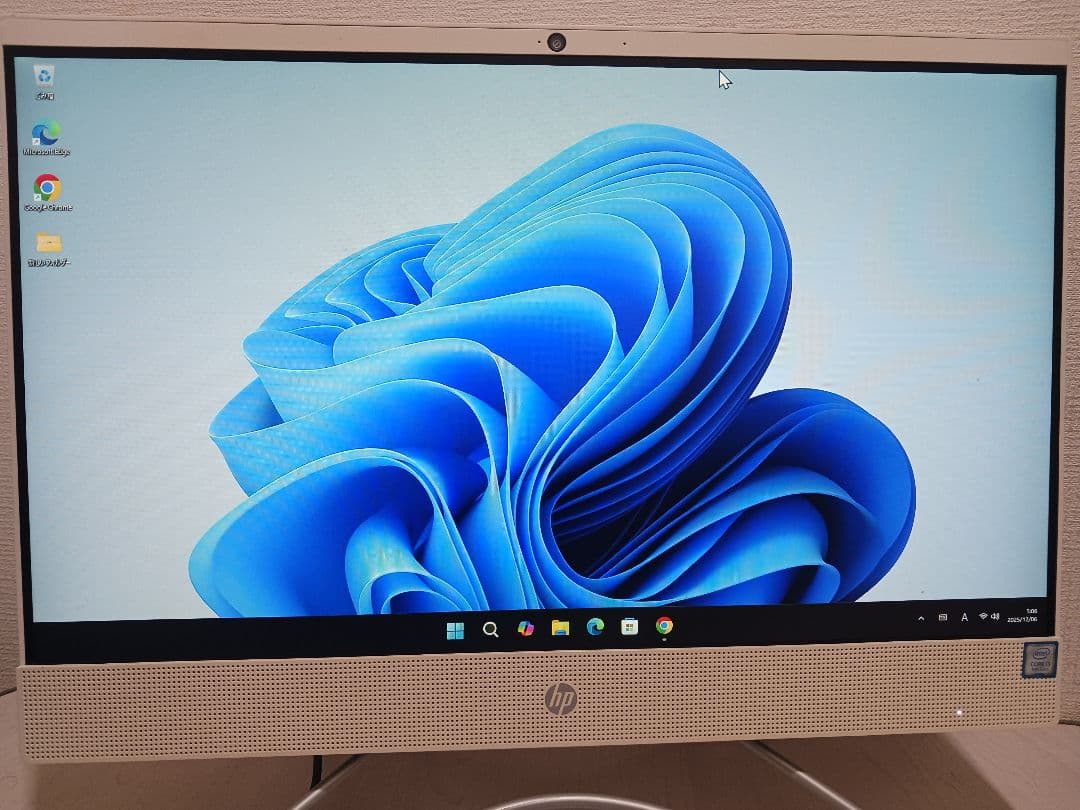 HP オールインワンデスクトップPC 　一体型　大画面 ホワイト 21.5インチ