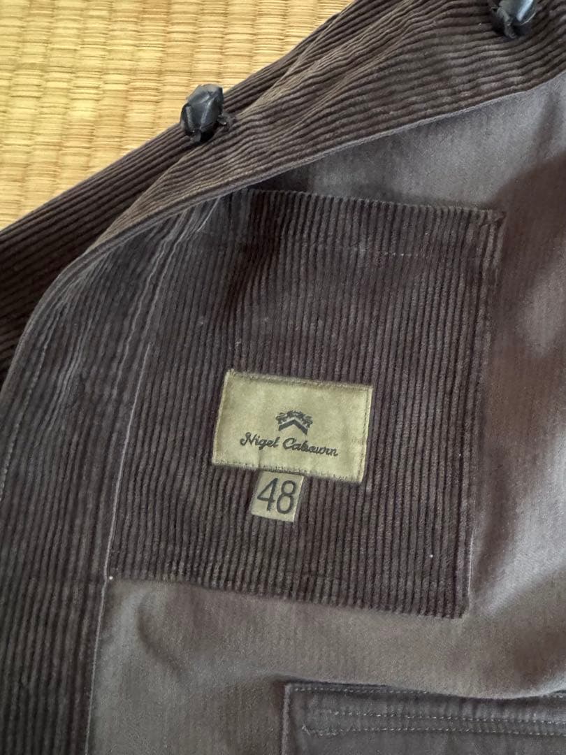 【Nigel Cabourn】フレンチワークジャケット 8ウェル コーデュロイ