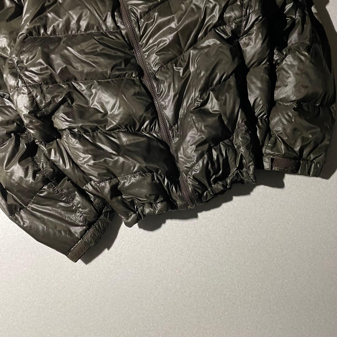 コロンビア　パフダウン　ダウンジャケット　クレイターレイク　ブラウン　tech