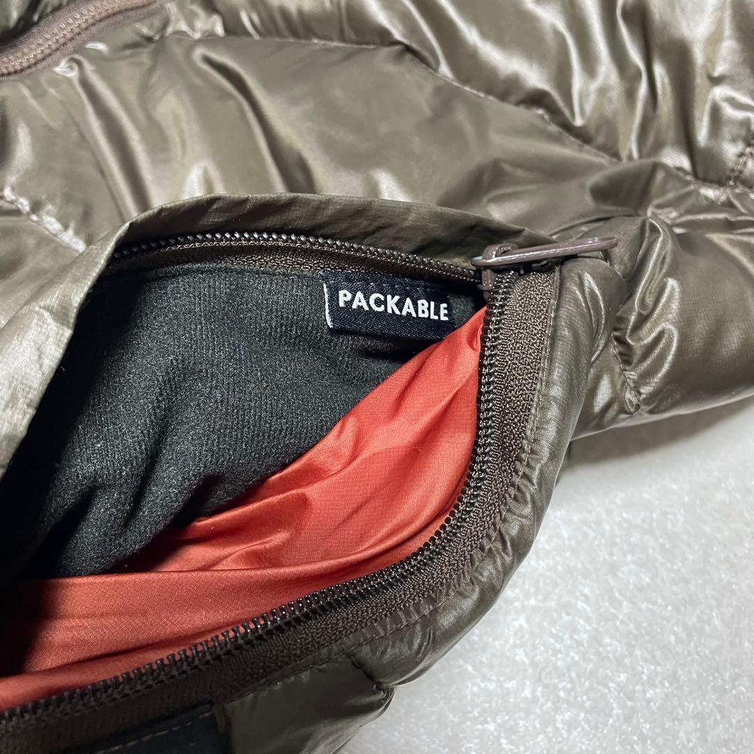 コロンビア　パフダウン　ダウンジャケット　クレイターレイク　ブラウン　tech