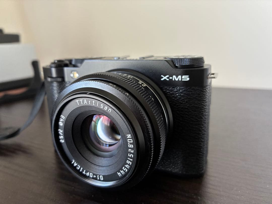 FUJIFILM XM5 セット シャッター回数：284回（ほぼ未使用）