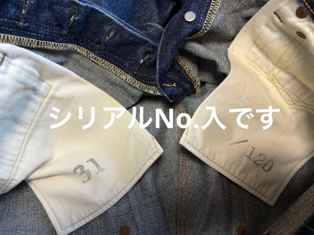 コラボ/デニム/キン肉マン/キャピタル/ジーンズ/限定/W31/赤耳/箱付/別注