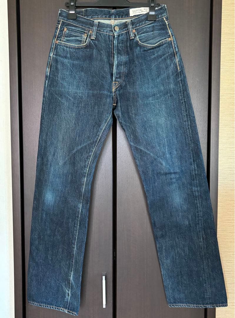 コラボ/デニム/キン肉マン/キャピタル/ジーンズ/限定/W31/赤耳/箱付/別注