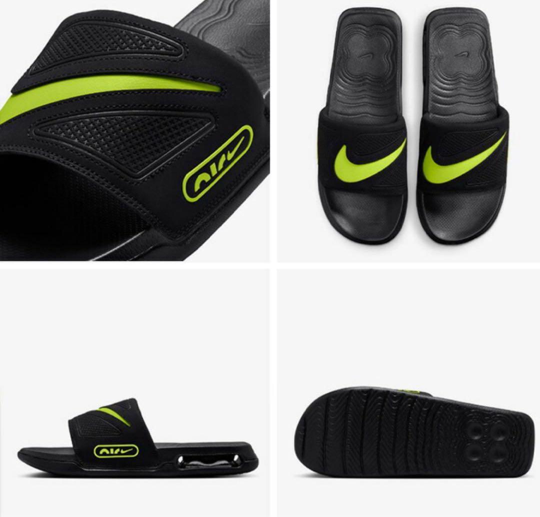 完売品 27センチ エアマックス サンダル NIKE ブラック×サイバー 新品