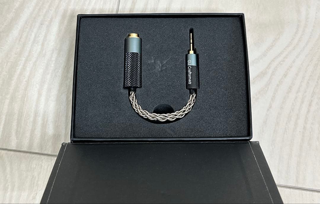 ポータブルヘッドホンアダプターケーブル 6N