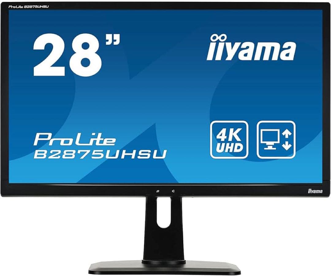 iiyama 4K モニター ディスプレイ B2875UHSU-B1 28インチ