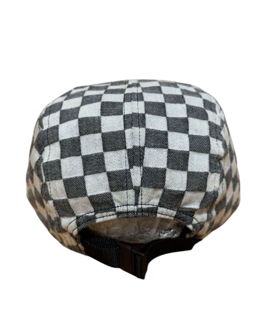 帽子 Supreme Checkerboard Camp Cap 18ss