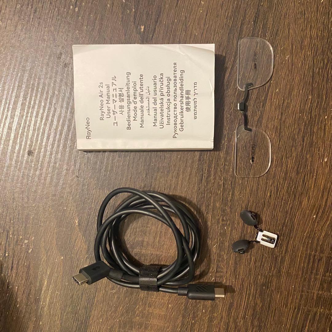 RayNeo Air 2S XRグラス スピーカー付き 最新ARグラス