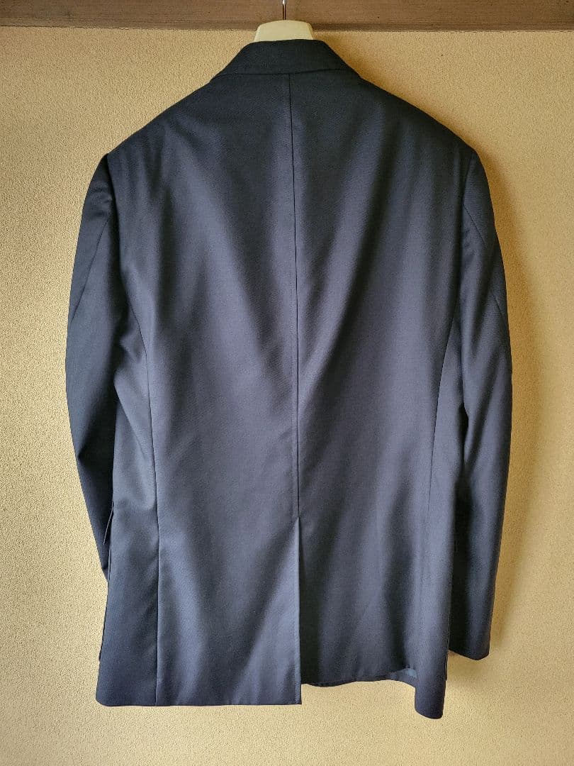 極美品 刺繍ワッペン 光沢 ファインサージ ポロラルフローレン ブレザー