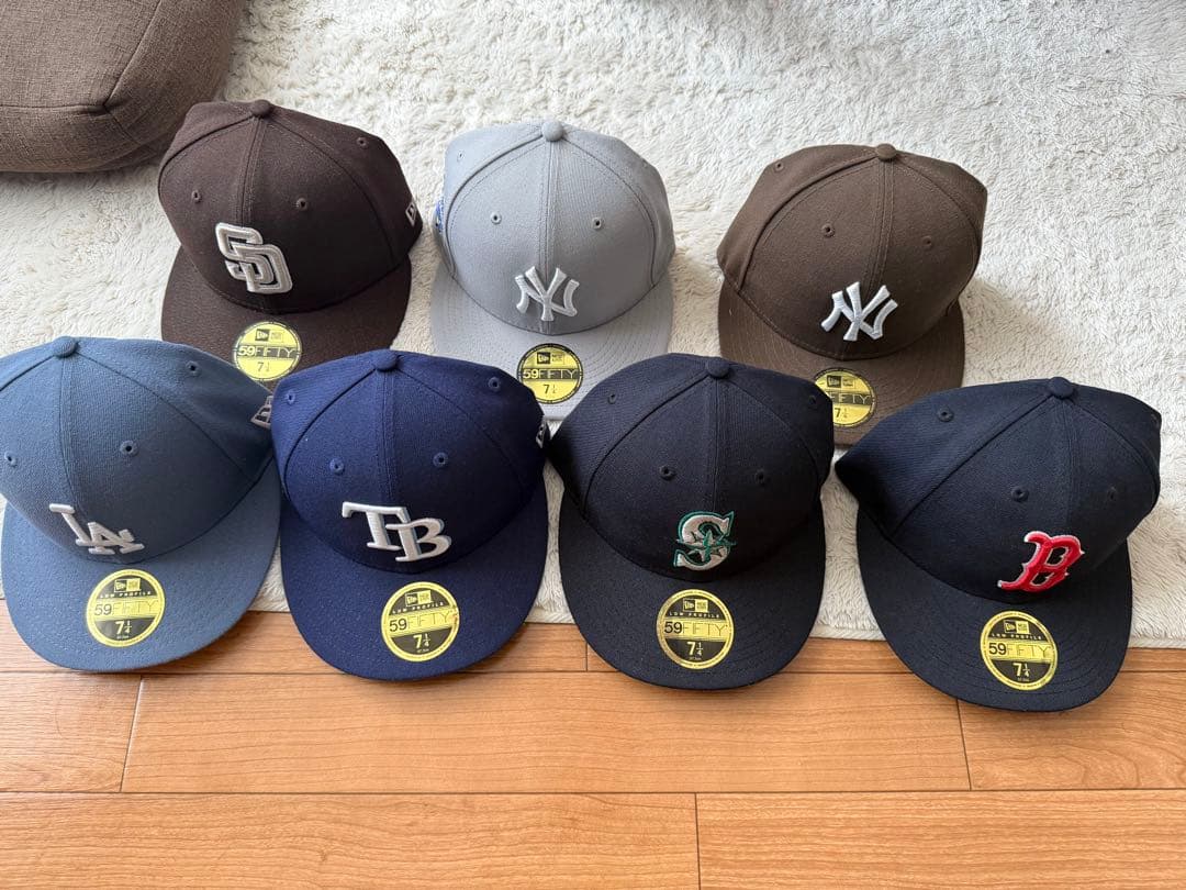 Newera まとめ売り　7 1/4 バラ売り不可