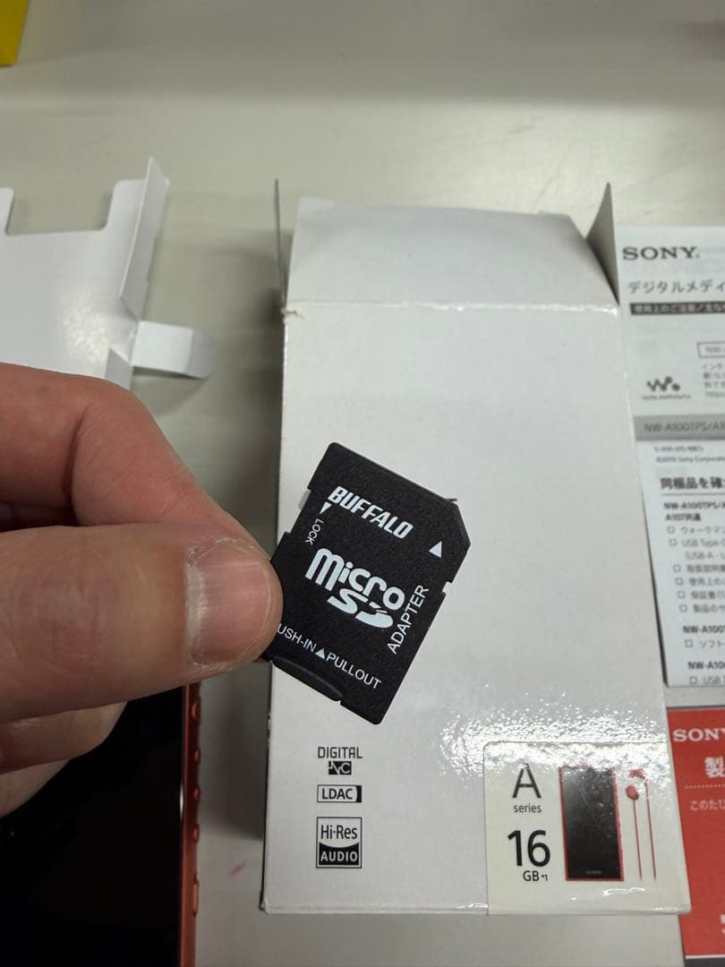 SONY NW-A105 デジタルメディアプレーヤー 16GB