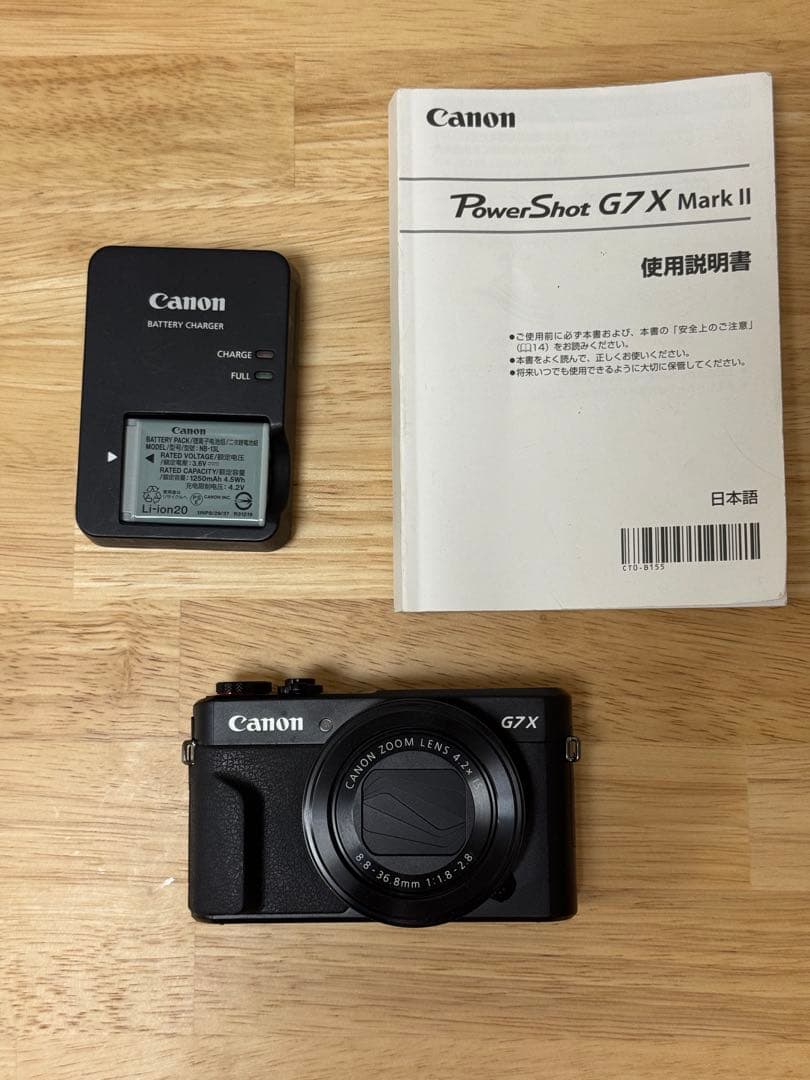 Canon PowerShot G7 X Mark II 本体