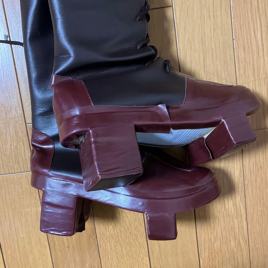 千本桜 初音ミクコスプレ衣装+靴+ウィッグセット