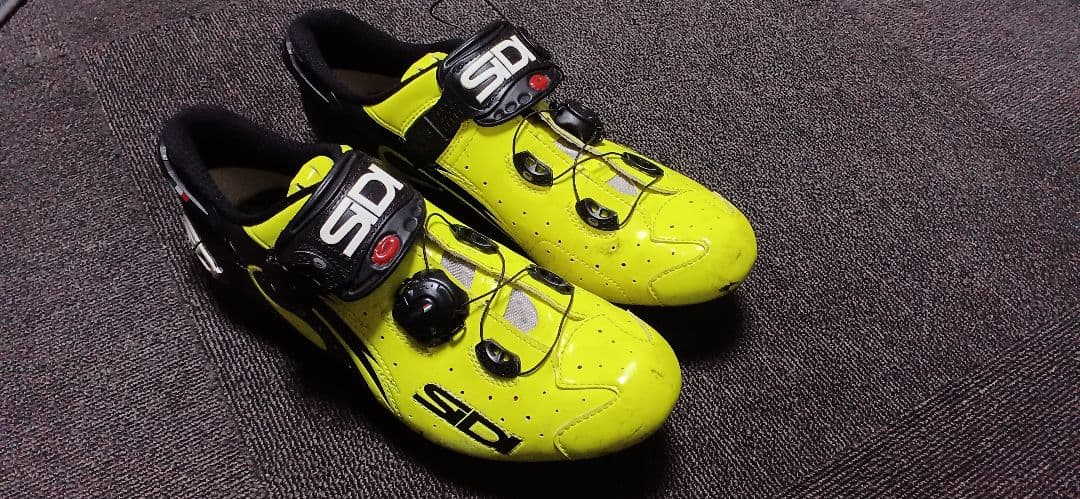show5さん専用　SIDI 蛍光イエロー サイクリングシューズ