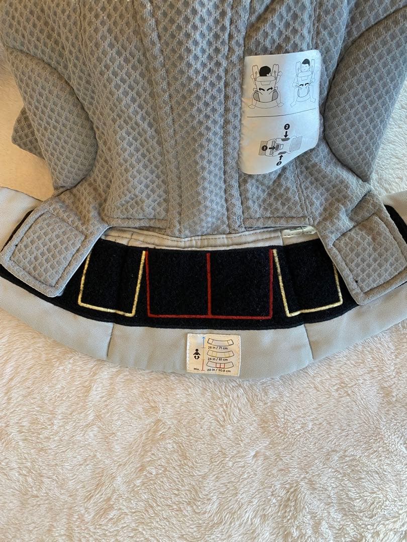 エルゴベビー　オムニブリーズ　抱っこ紐　パールグレー