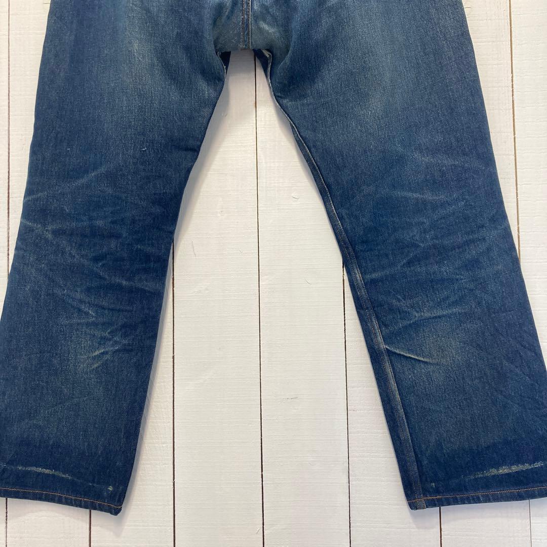 ★送料無料★Levis501★濃紺インディゴ 鬼ヒゲ Big Size★W36