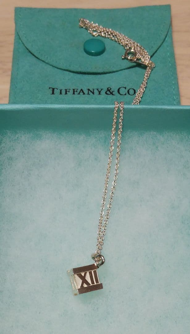 TIFFANY & Co. ティファニー アトラス キューブ ネックレス