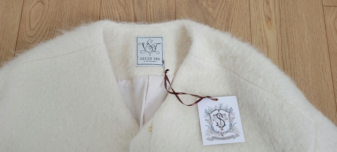 YukiSventen セブンテン　ミディアムコクーンシャギーコート