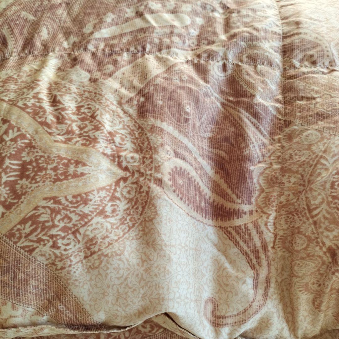 こつめ西川リビング綿100% ダウン95% 掛け布団 150x210cm