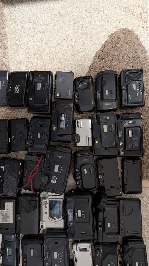 コンパクトフィルムカメラセット 50台以上ジャンクまとめ売り