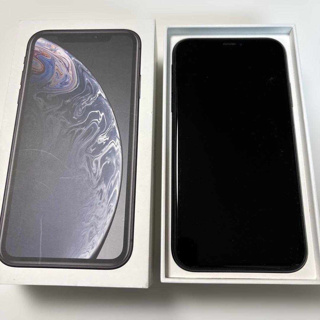iPhoneXR 128GB ブラック本体