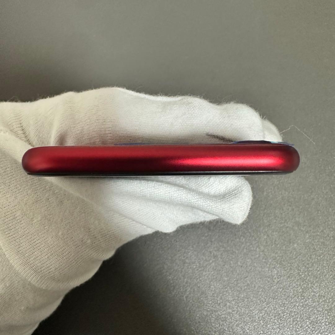 iPhone SE3 第3世代 128GB SIMフリー バッテリー100% 赤