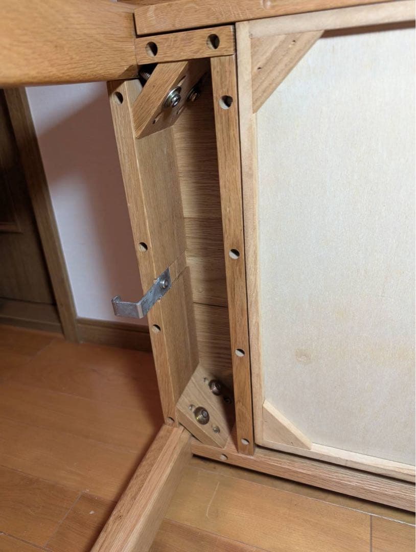 ■送料込■無印良品 木製デスク オーク材 110 事務 学習 勉強机 テーブル