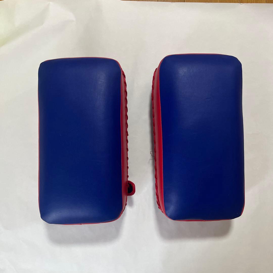 マーシャルワールドジャパン KM-40キックミットスタンダード　青