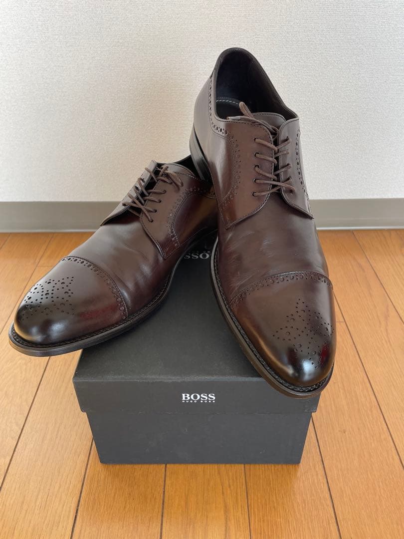HUGO BOSS ダービードレスシューズ US10.5/JP28.5
