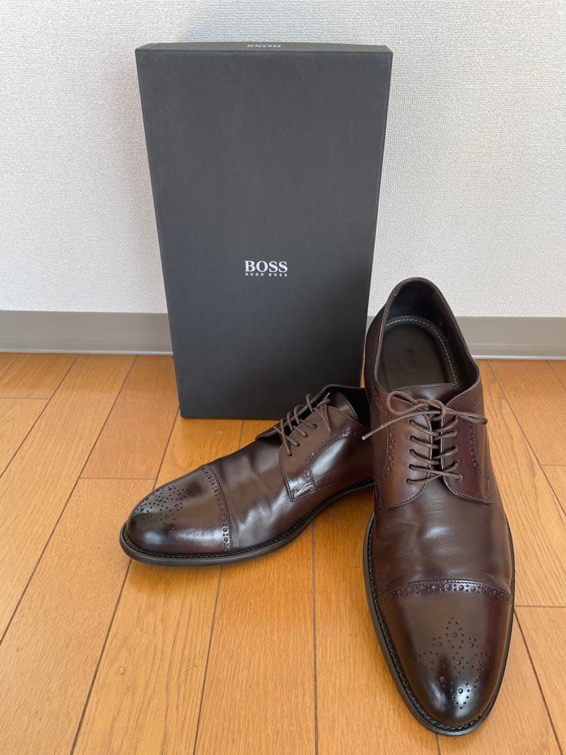 HUGO BOSS ダービードレスシューズ US10.5/JP28.5