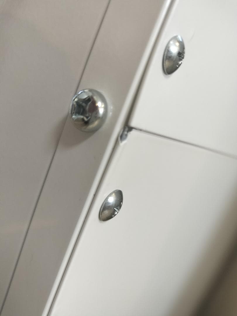 ディノス スチール製 ペダル式 分別ダストボックス 4分別 ゴミ箱 ホワイト