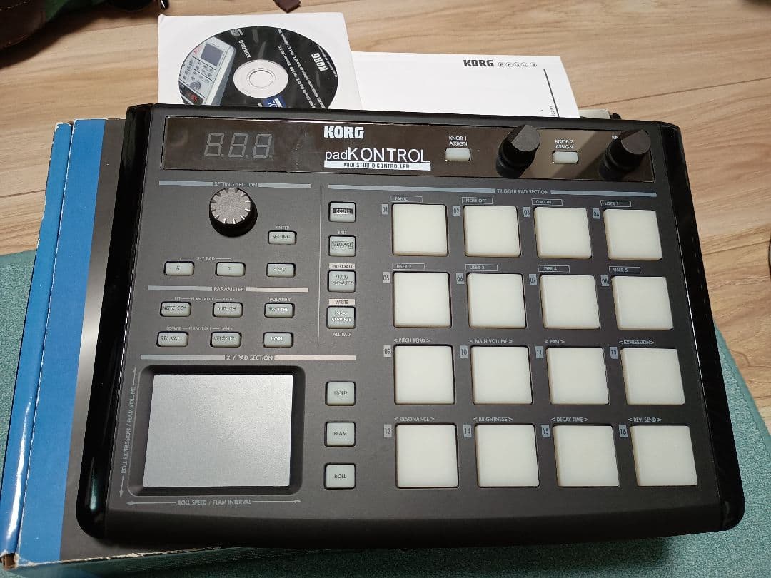 DTM・DAW KORG padKONTROL