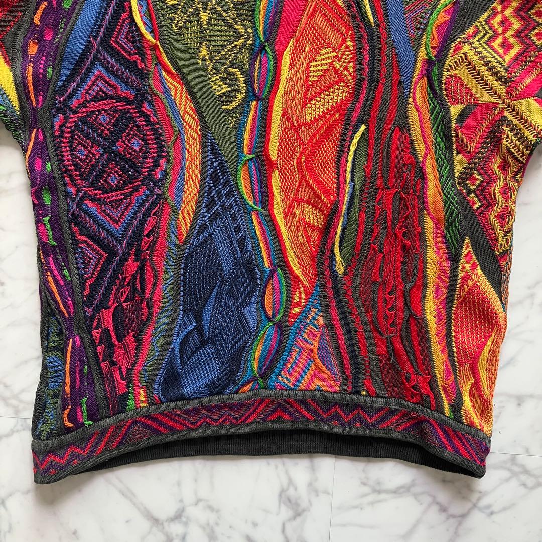 COOGI 3Dニット セーター 白タグ コットン100% オーストラリア製