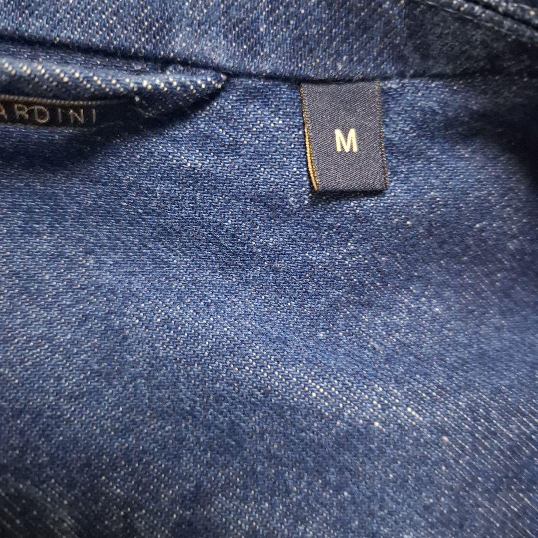 LARDINI デニムブルー テーラードジャケット Mサイズ