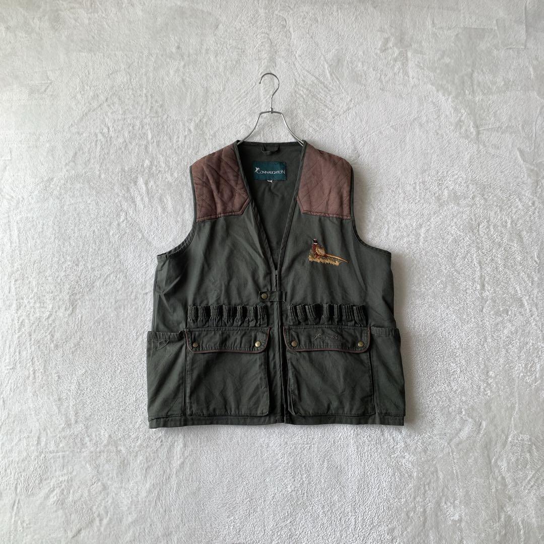 希少 CONNAUGHTON コノートン ハンティング ベスト Vintage