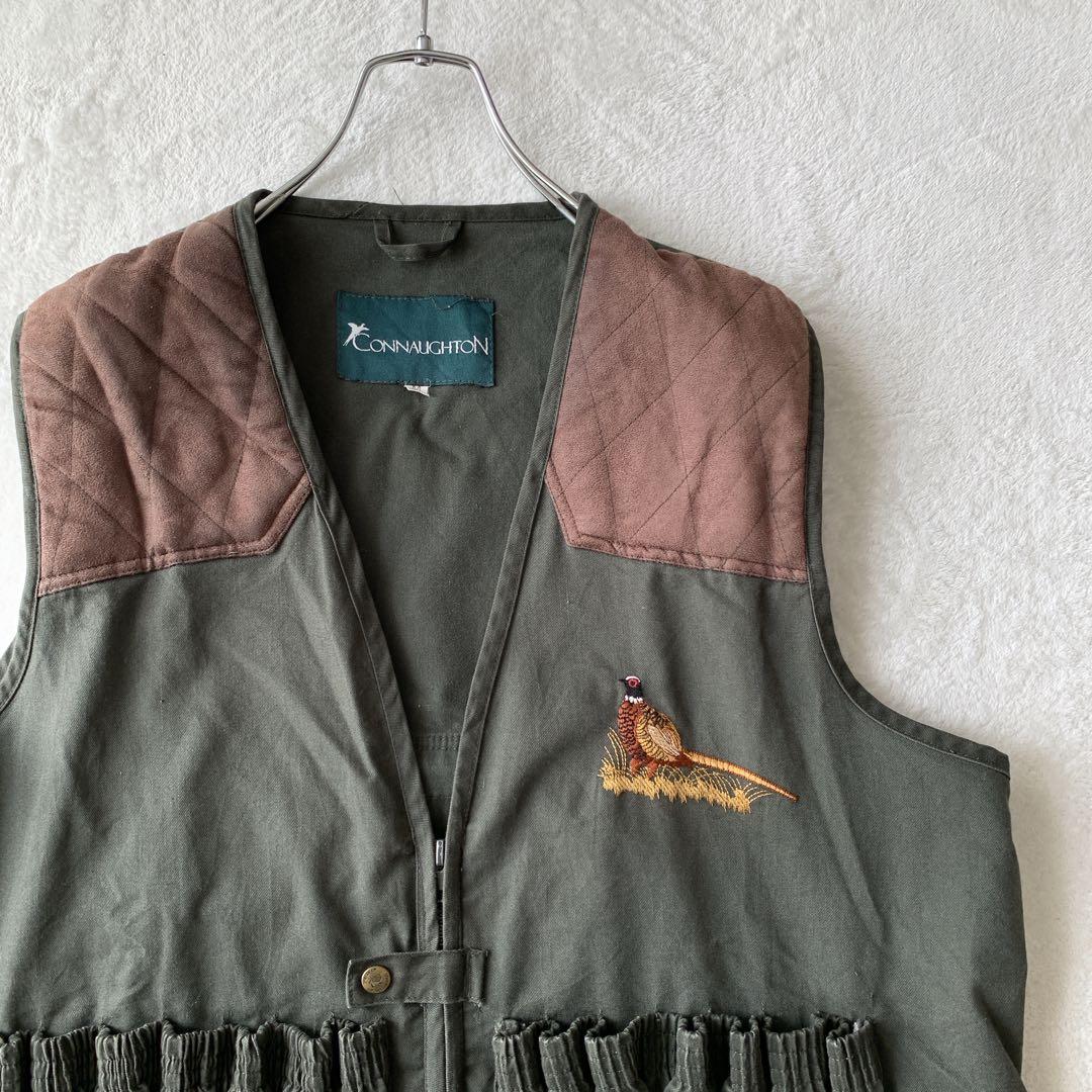 希少 CONNAUGHTON コノートン ハンティング ベスト Vintage