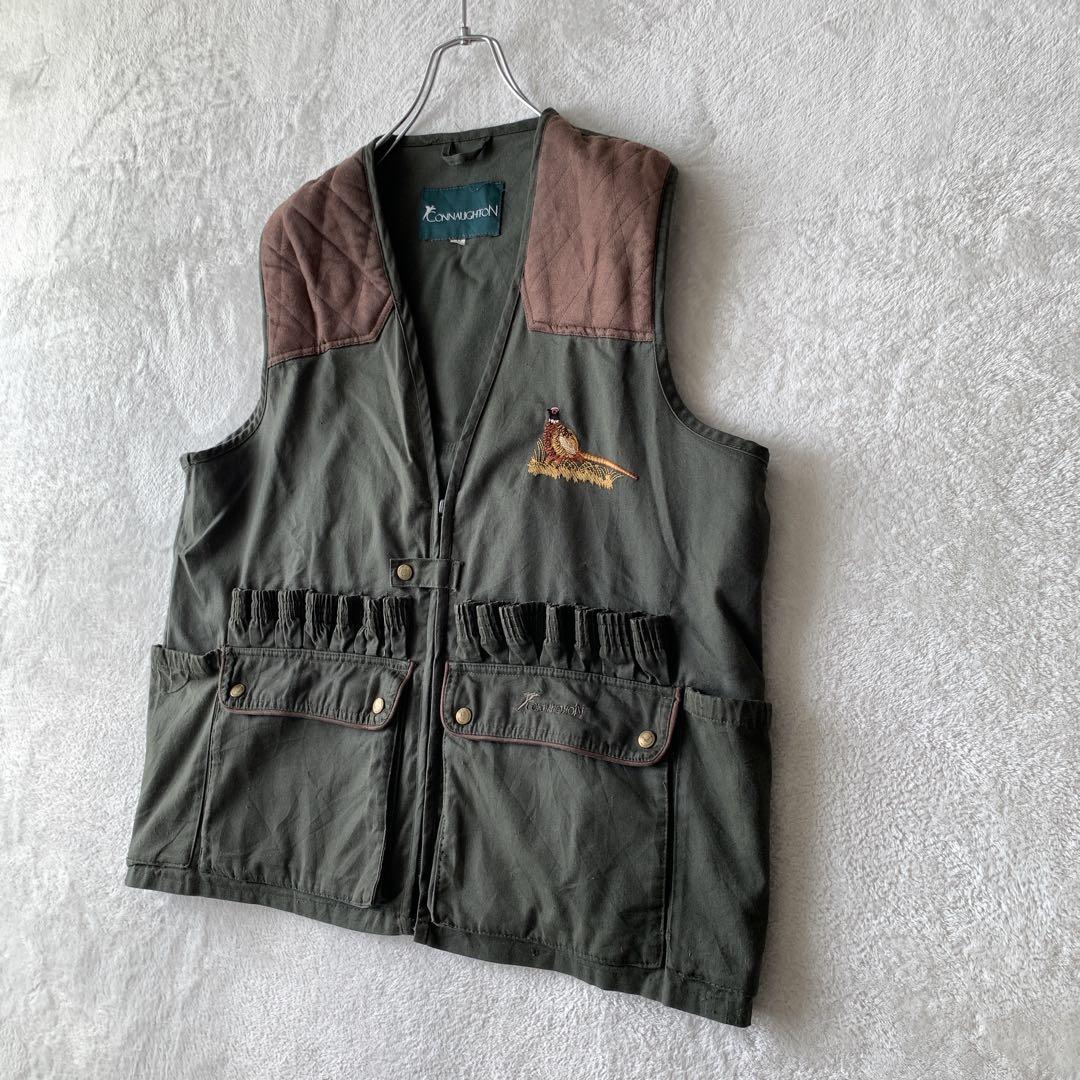 希少 CONNAUGHTON コノートン ハンティング ベスト Vintage