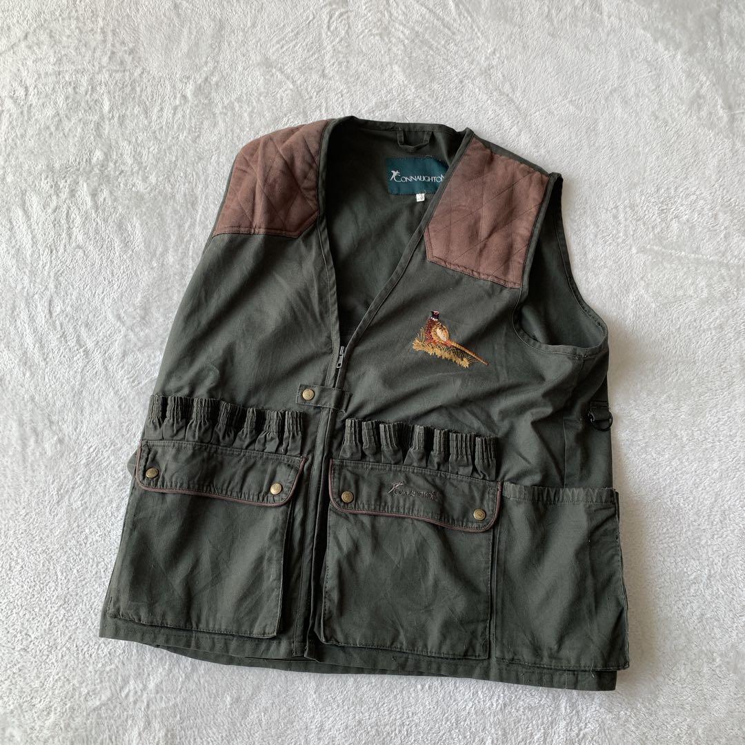 希少 CONNAUGHTON コノートン ハンティング ベスト Vintage