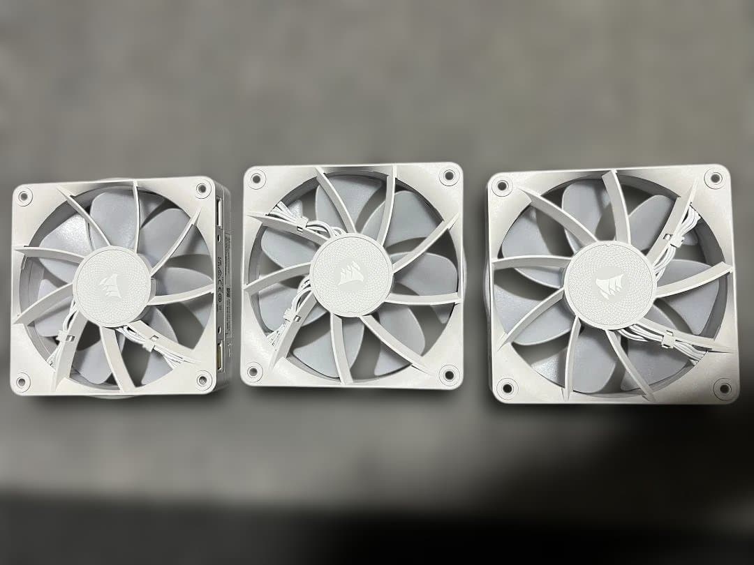 CORSAIR iCUE LINK RX120 RGB スターターキット