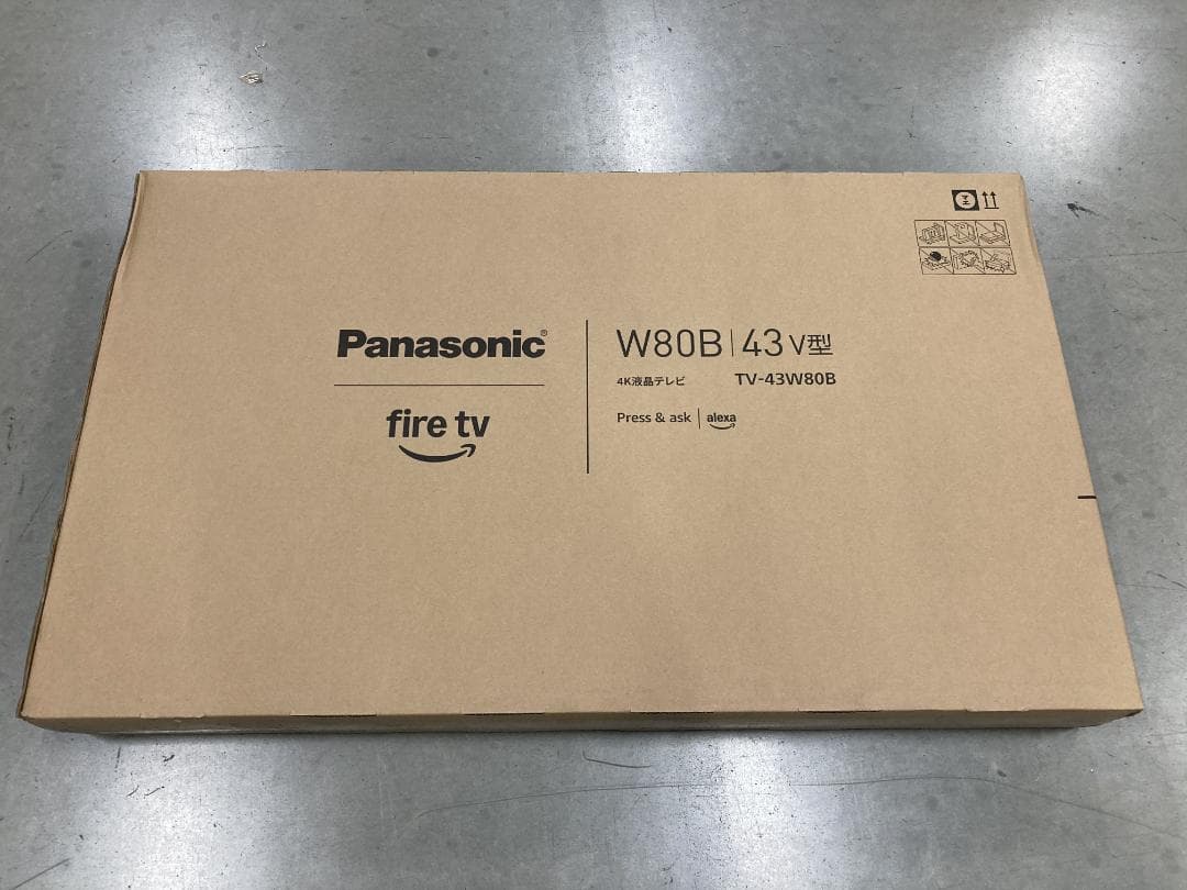 ✨最安✨新品✨ 2025現行型Panasonic VIERA TV-43W80B