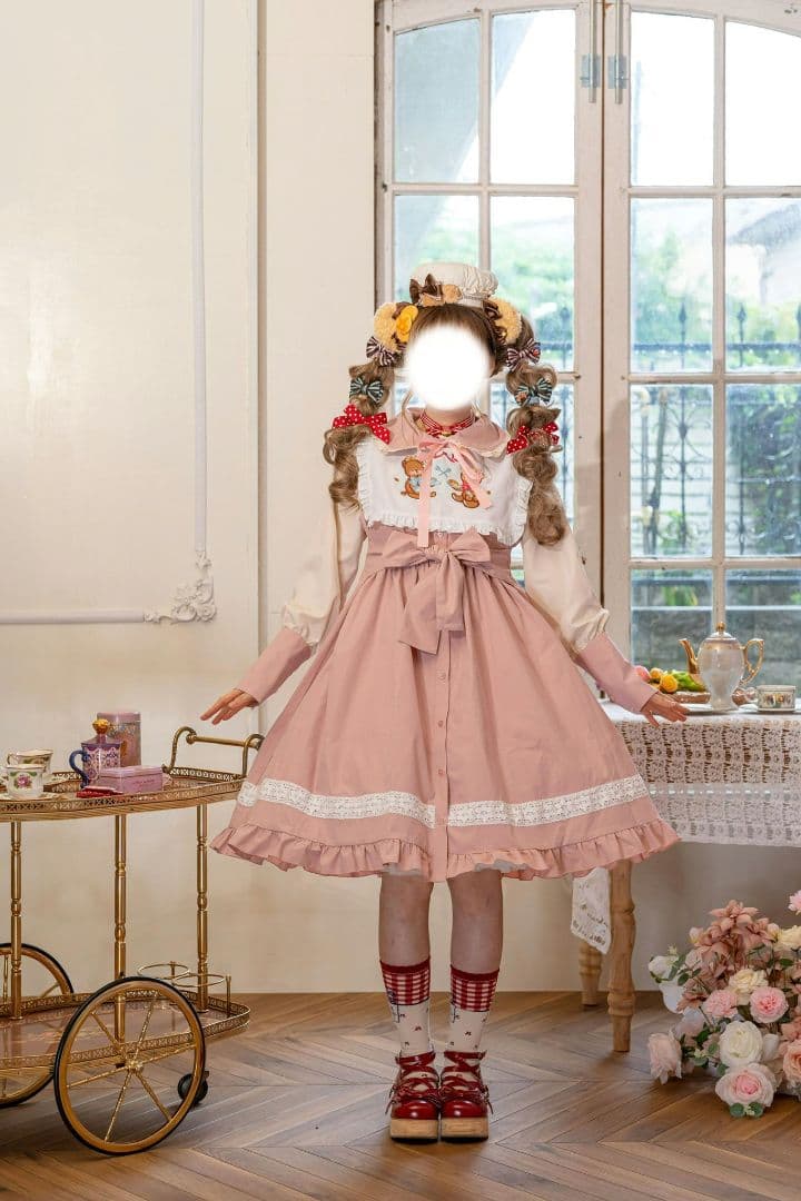 ピンク4点セット ✿ 五月アイ アベイル My dear little chef