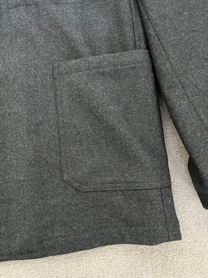 ジャケット・アウター AURALEE WOOL FULLING FLANNEL JACKET