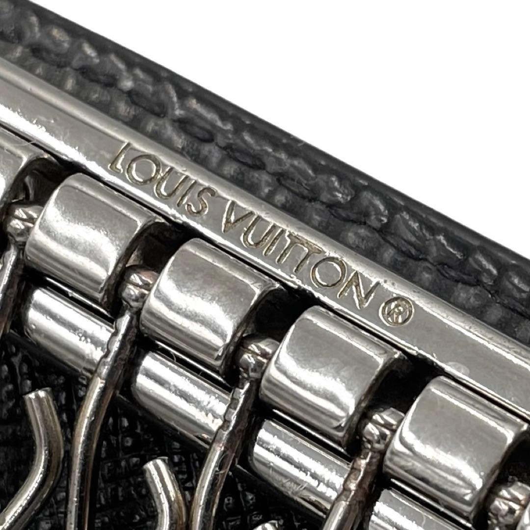 《超美品》 ルイヴィトン エピ ミュルティクレ キーケース 6連 ブラック 黒